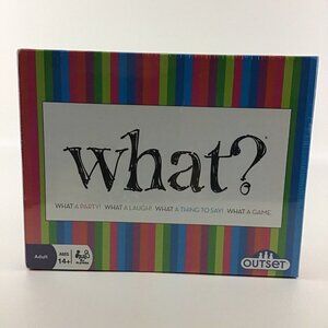Party Game What? Original Edition The Ultimate Laugh Out Loud Board Game Outset